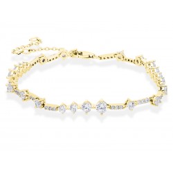 Pulsera SENSE Plata dorada 90438UD