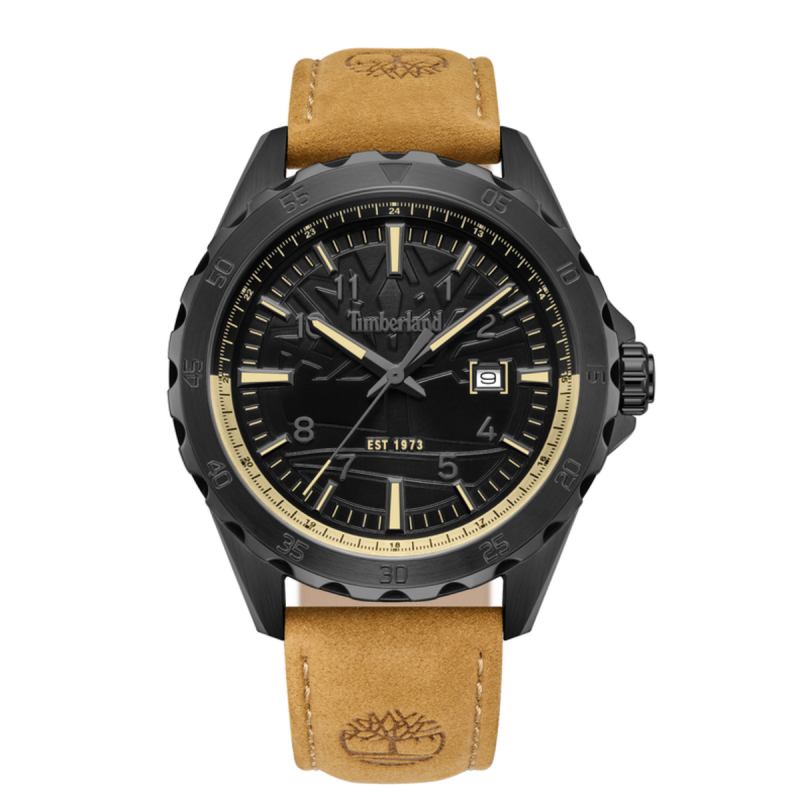Timberland DAY POND BLACK DIAL BROWN LEATHER TDWGB0055803