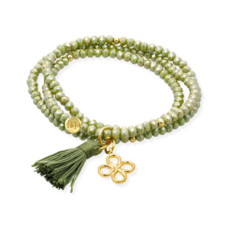 Pulsera ZEN AMAZONIA con trebol 91164UT