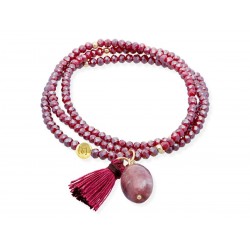 Pulsera ZEN MOKA con perla 91168UA