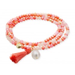 Pulsera ZEN PEACH con perla 91197UP