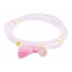 Pulsera ZEN ROSA con piedra natural 90086US