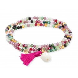 Pulsera ZEN TURMALINA con Conejo 90571U36