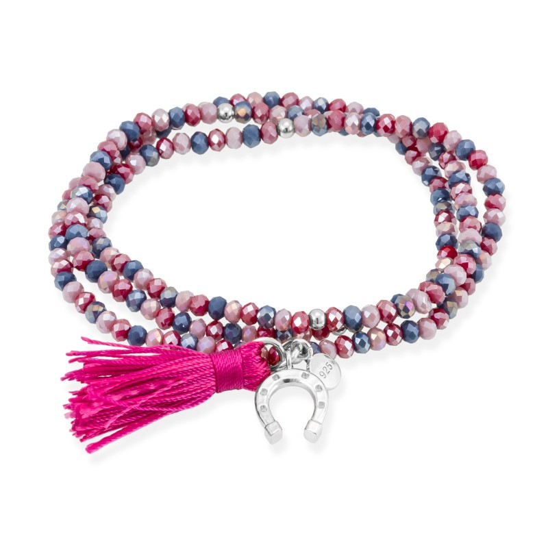 Pulsera ZEN Rosa con Herradura 90573UH