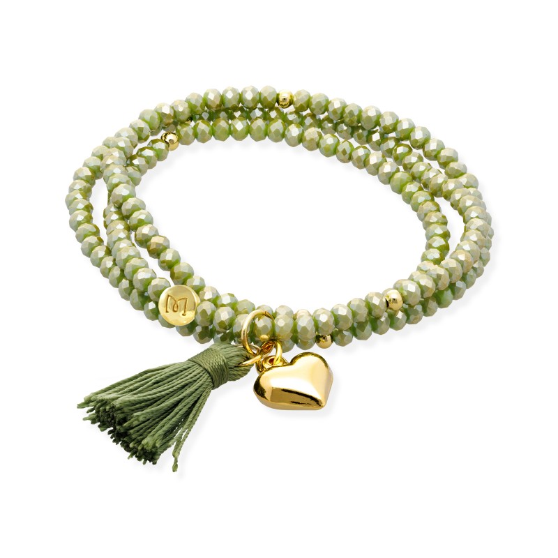 Pulsera ZEN AMAZONIA con corazón 91164UZ