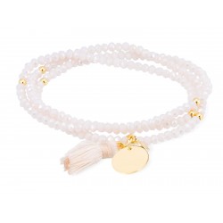 Pulsera ZEN  en plata dorada 90517UMM