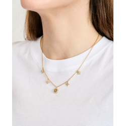 Gargantilla GUESS JEWELLERY SECRET GARDEN JUBN06032JWYGT-U