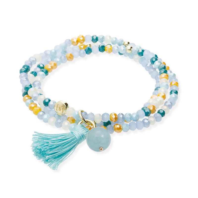 Pulsera ZEN IBIZA con Aguamarina 91330UA
