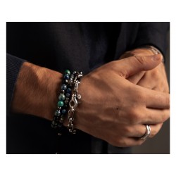 Pulsera de plata con azurita 91208UN