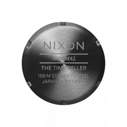 Nixon Time Teller Black / Stamped / Brown A0452664