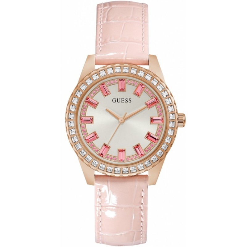 GUESS WATCHES LADIES SPARKLING PINK GW0032L2