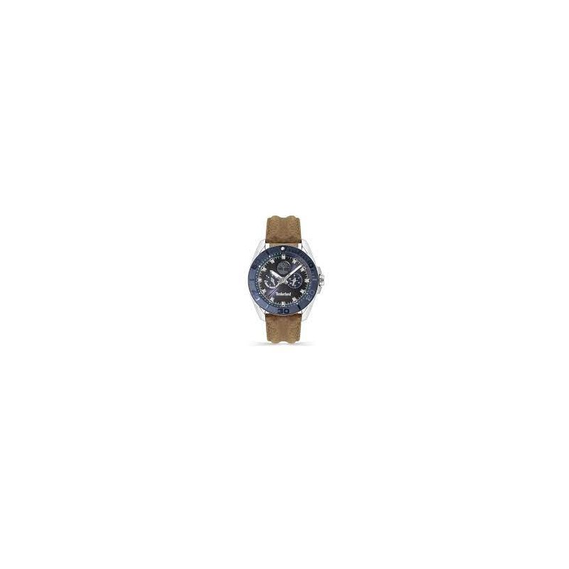 Timberland FAIRHILL MULTI NAVY DIAL BROWN STRAP TDWGF2200903