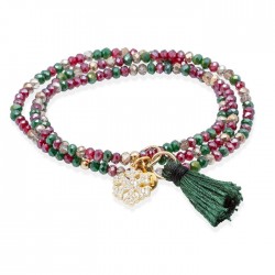 Pulsera ZEN NAVIDAD con estrella nieve 90907UCR