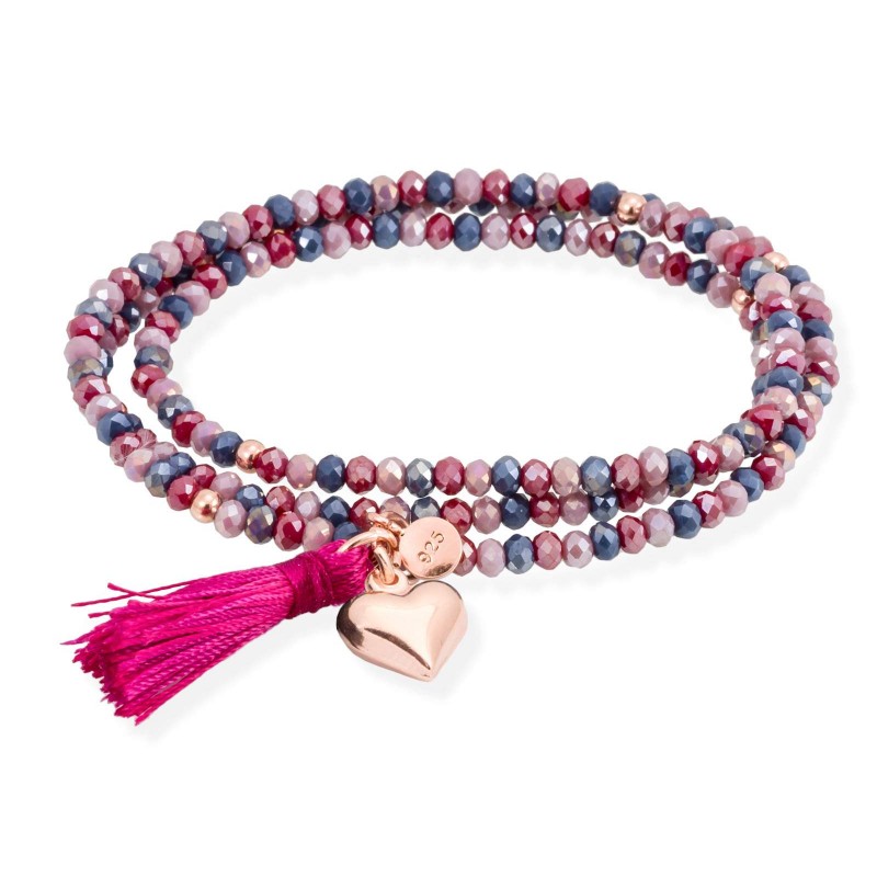 Pulsera ZEN ROSA en plata rosa 90573UZ