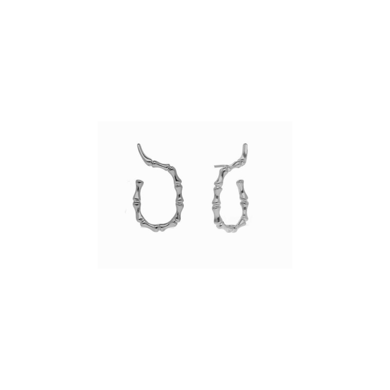 Pendiente Aro Flow trepador en plata 90991PB