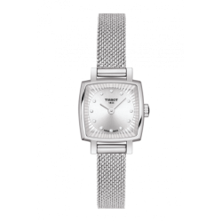 Reloj mujer cuadrado Tissot Lovely Square acero inoxidable diamantes Top Wesselton