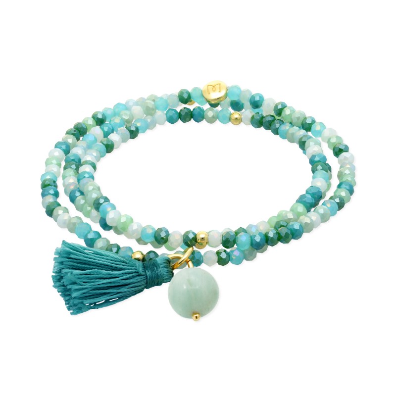 Pulsera ZEN MENTA con piedra natural 90977UA