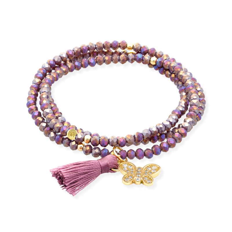 Pulsera ZEN BOREAL con mariposa 91165U6