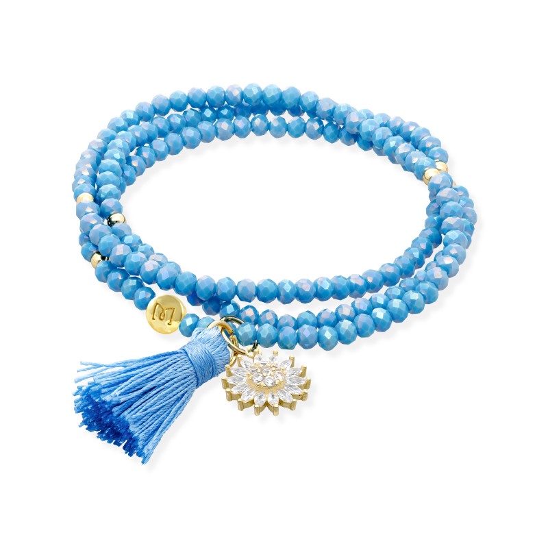 Pulsera ZEN AQUA con sol 91167U2