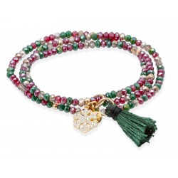 Pulsera ZEN NAVIDAD con estrella nieve 90907UCRG