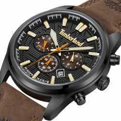 Timberland NORTHBRIDGE BLACK DIAL BROWN LEATHER TDWGF0009603