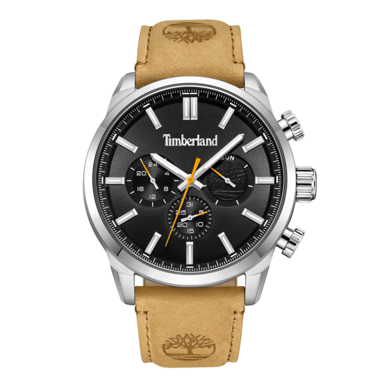 Timberland HENNIKER II BLACK DIAL BROWN LEATHER TDWGF0028701