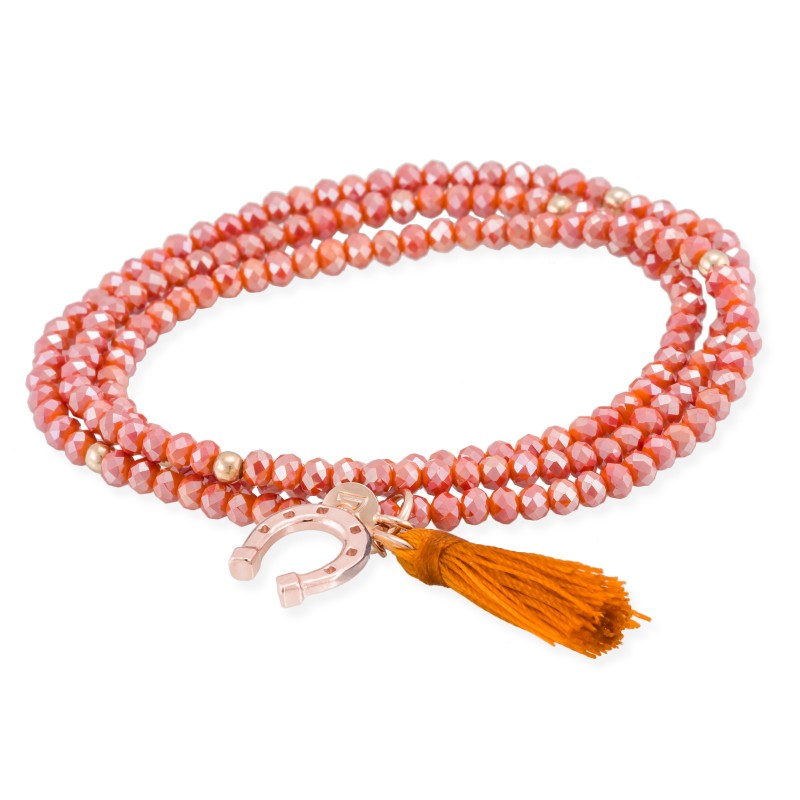 Pulsera ZEN Coral en plata rosa 90103UH