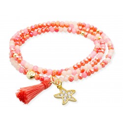 Pulsera ZEN PEACH con Estrella Mar 91197U26