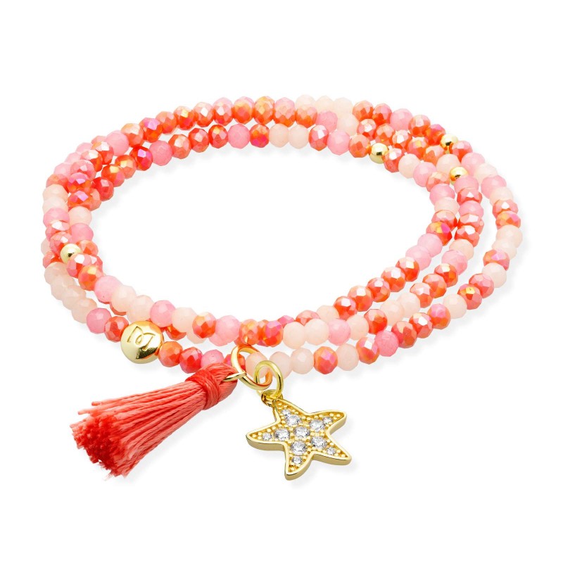 Pulsera ZEN PEACH con Estrella Mar 91197U26